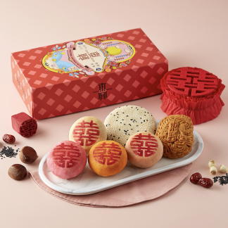 Plant-Based Wedding Pastries 六式禮餅 (齋)